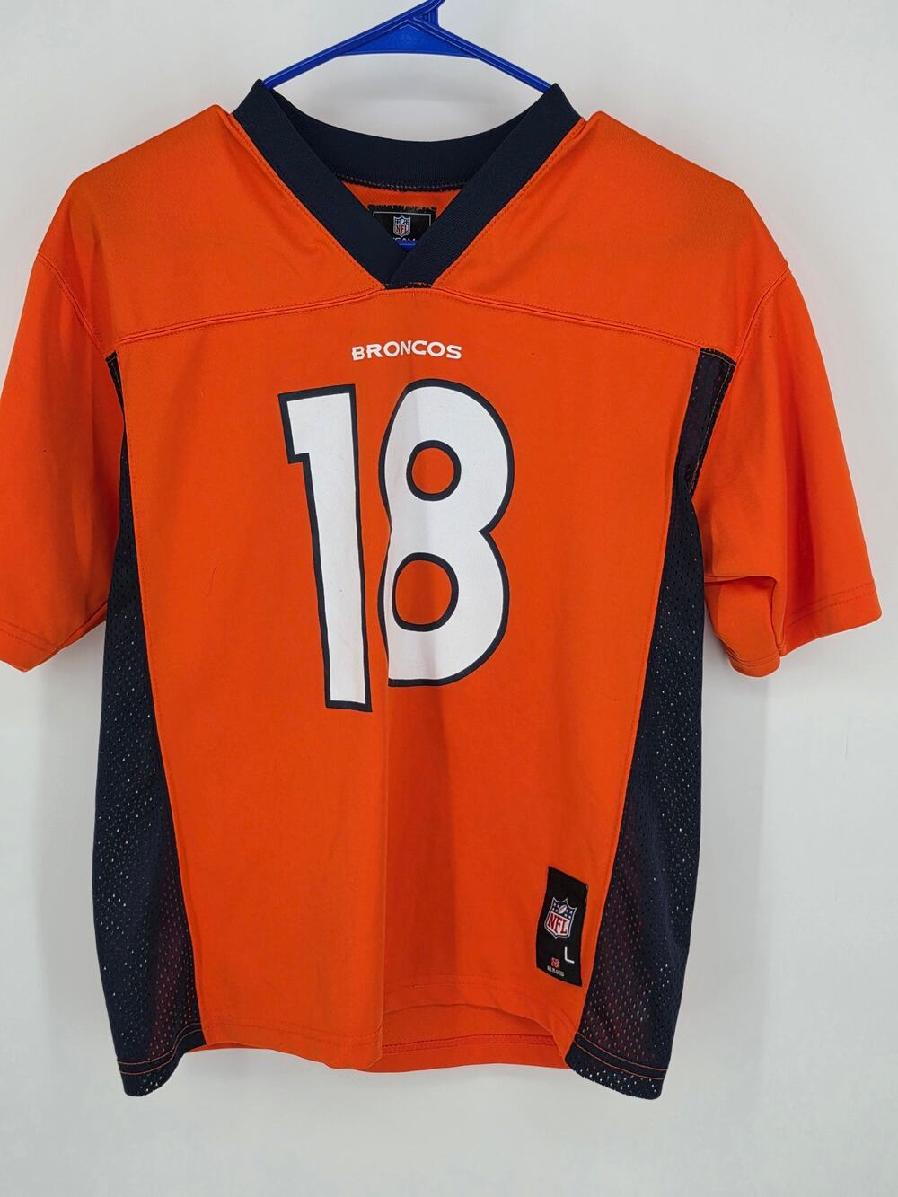 NFL TEAM APPAREL REEBOK PEYTON MANNING YOUTH L JERSEY